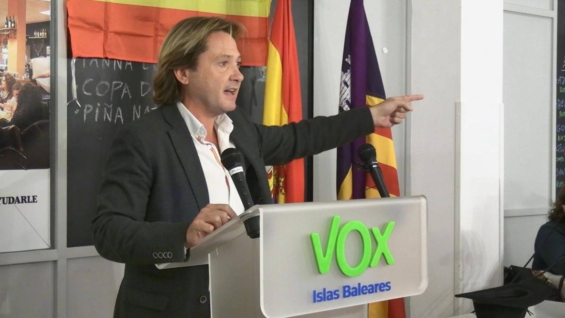 Jorge Campos, diputado de Vox por Baleares en el Congreso.