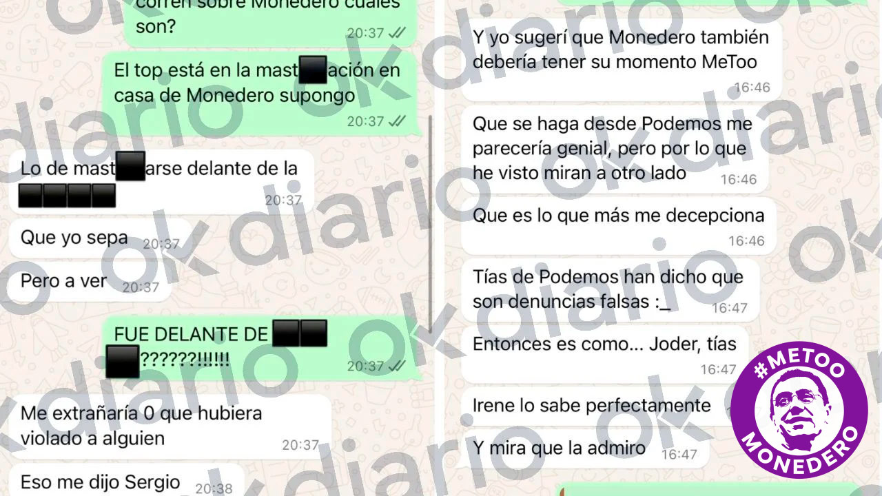 Los chats entre Raque Ogando y Ayme Román