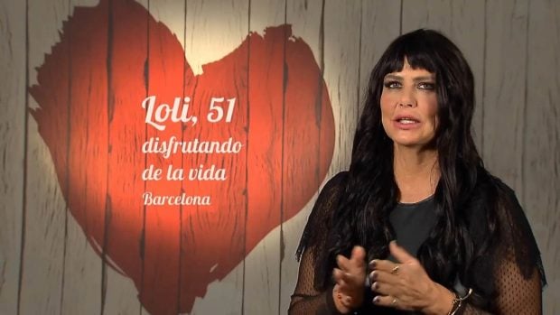 Loli, participante de 'First Dates'. (Mediaset)