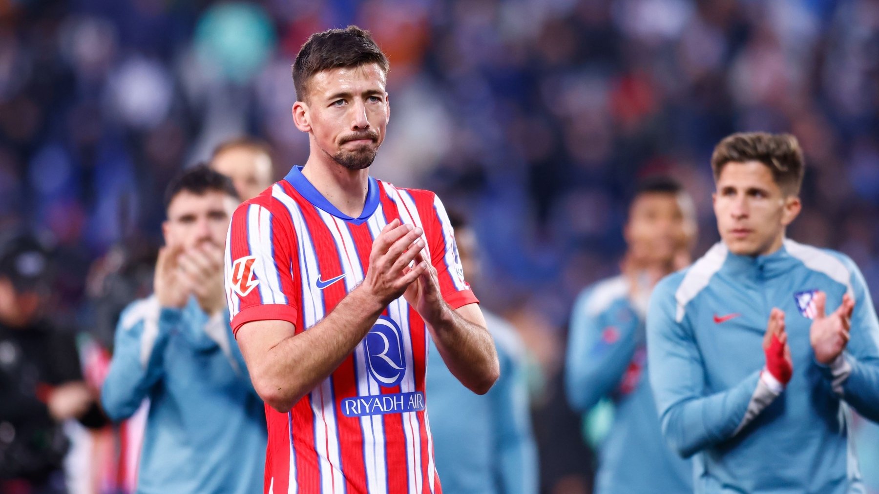 Clément Lenglet, tras un partido con el Atlético de Madrid. (EP)