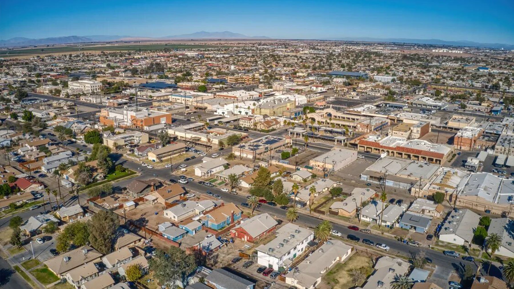 Vista panorámica de El Centro. Foto: portal oficial de California.