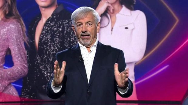 Carlos Sobera, presentando la gala de 'GH DÚO 3'. (Mediaset)