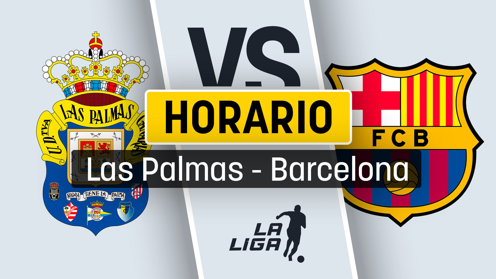 Las Palmas – Barcelona: horario y dónde ver el partido de Liga en vivo online y por televisión en directo.