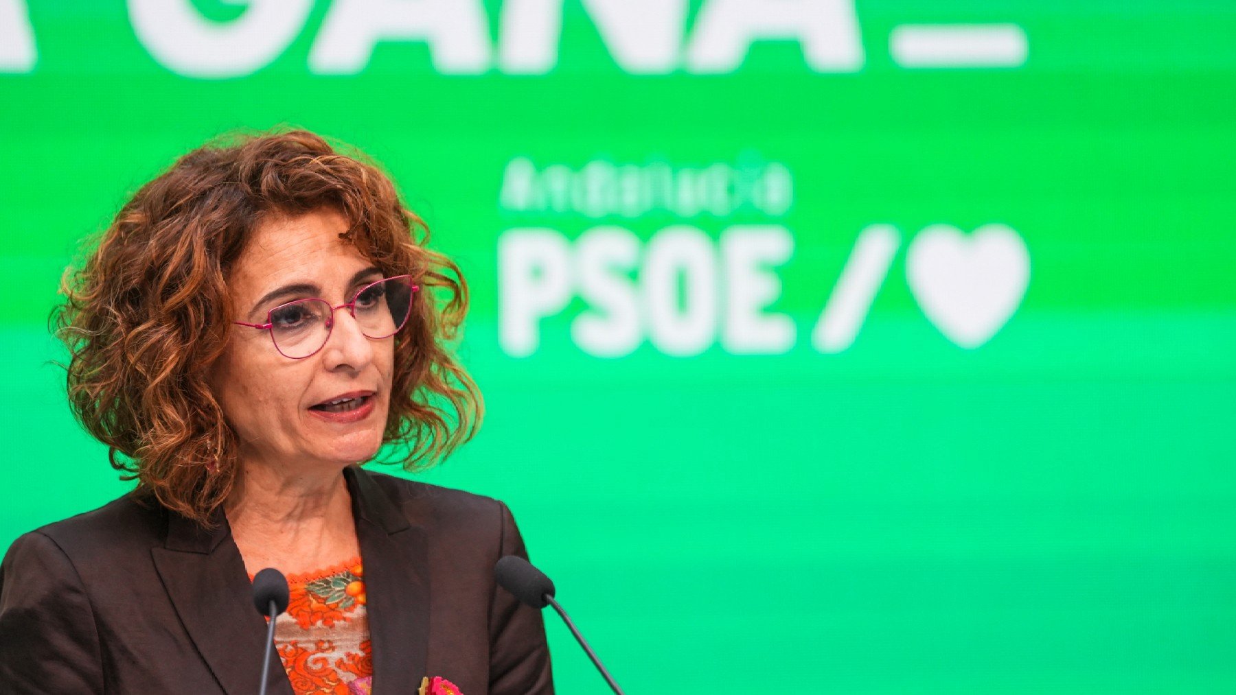 La secretaria general del PSOE-A, María Jesús Montero