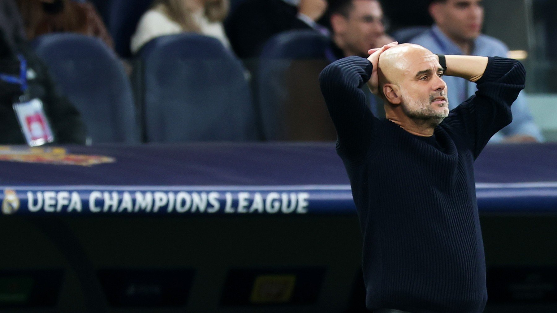 Pep Guardiola. (Getty)