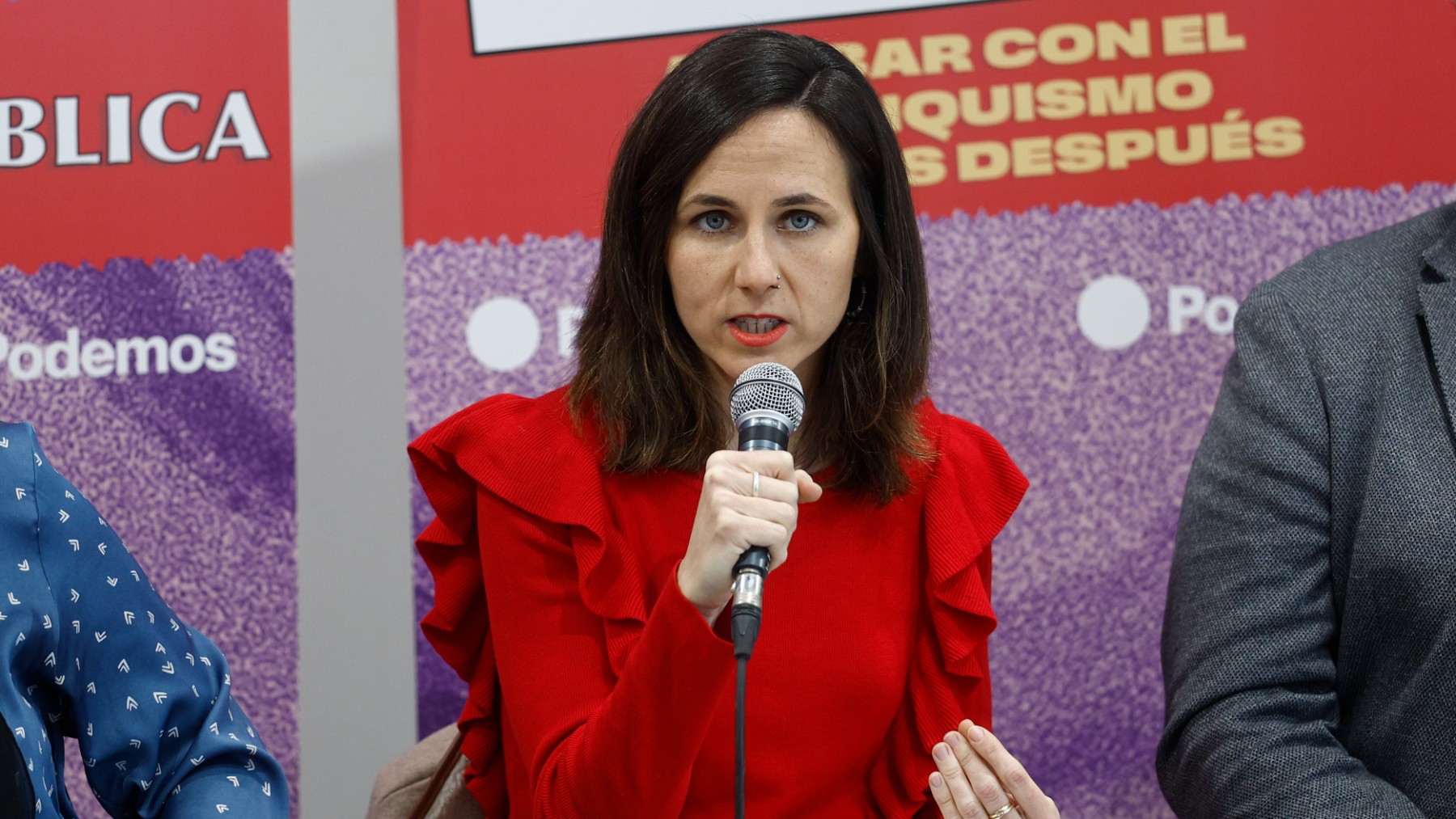 La líder de Podemos, Ione Belarra.