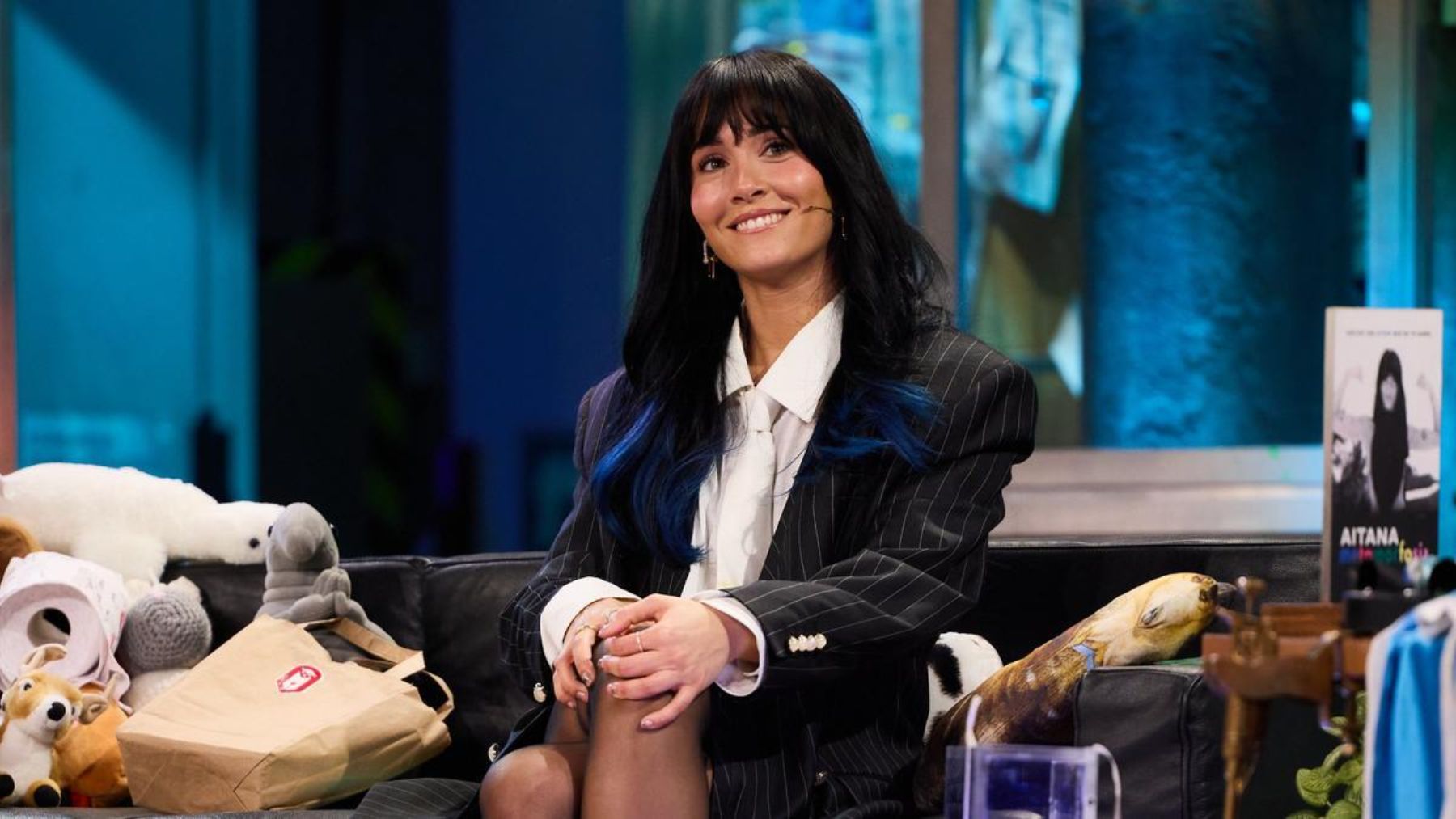 Aitana en ‘La Revuelta’. (Foto: rtve.es)