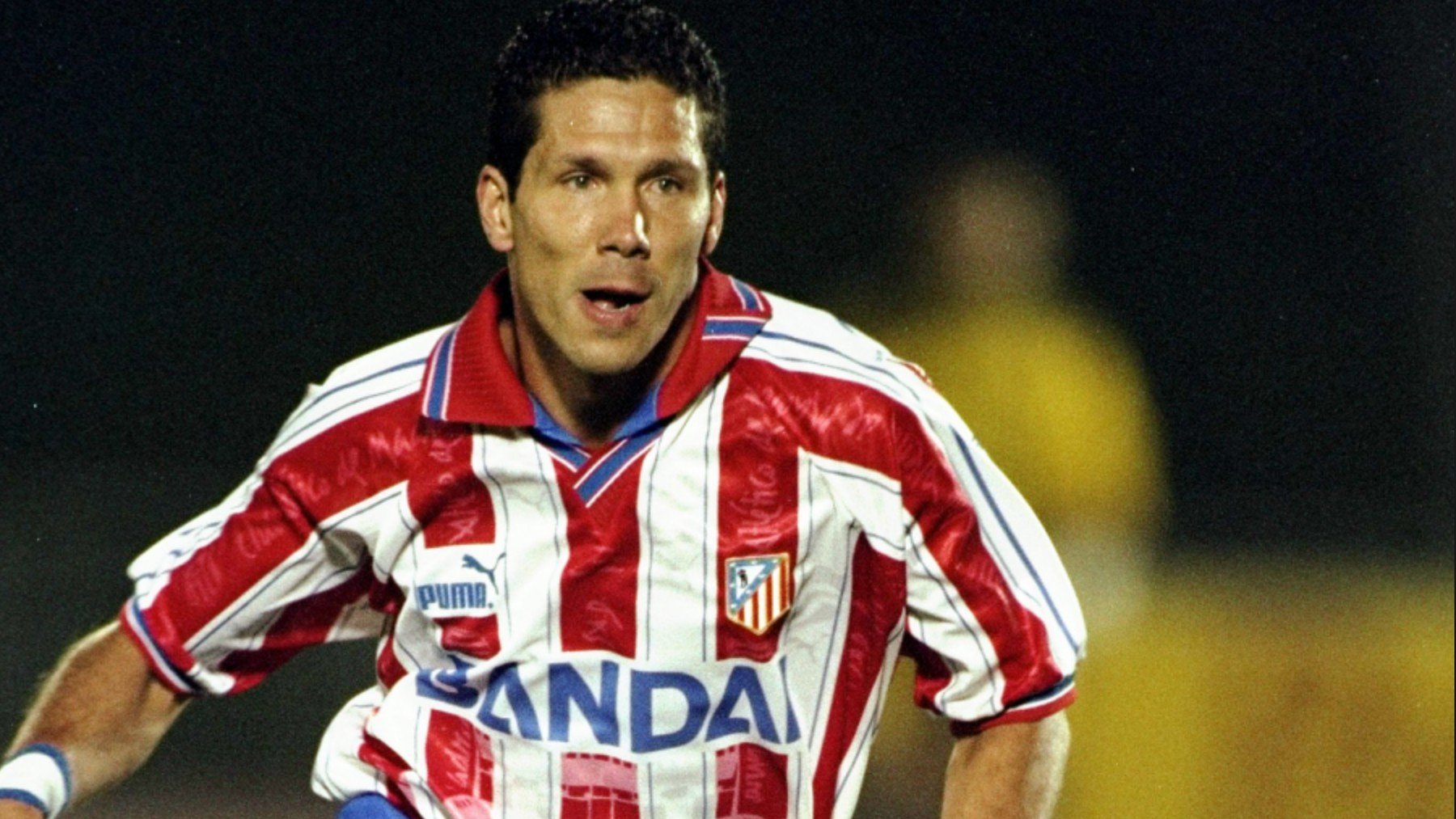 Simeone, en su etapa como jugador.