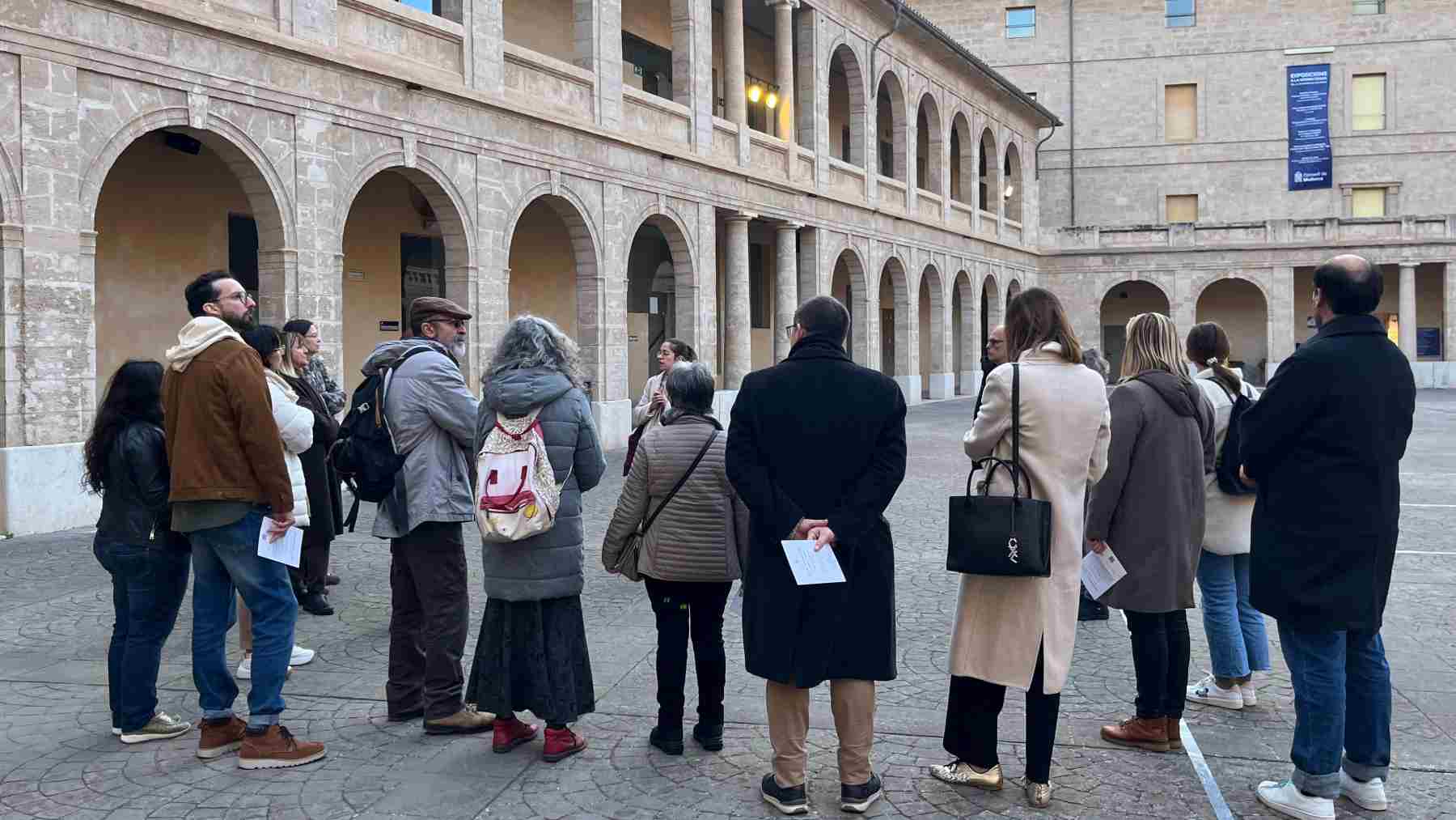 Visita guiada al edificio de La Misericòrdia en Palma.