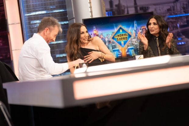 Azúcar Moreno en el plató de 'El Hormiguero' (Atresmedia).