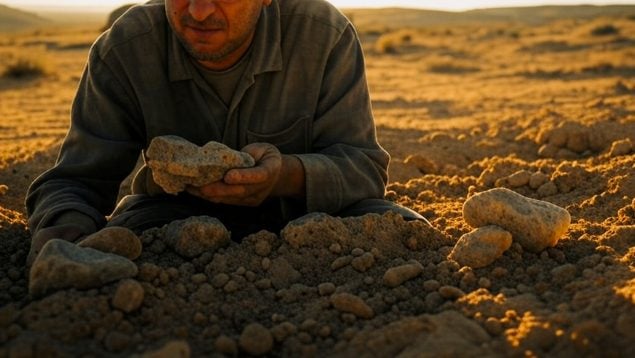 herramientas de piedra, Emiratos Arabes, Arqueología