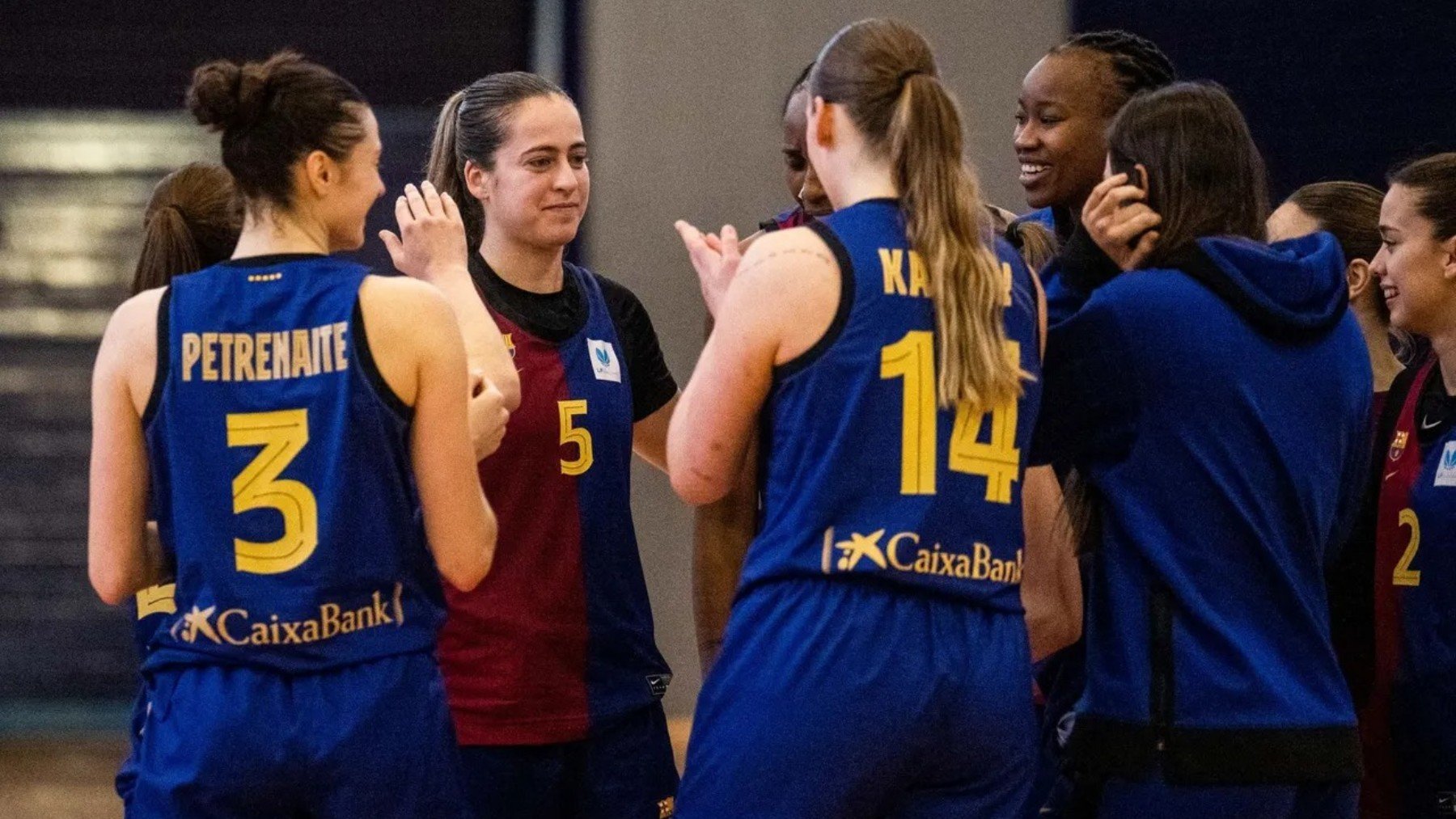 Equipo femenino de baloncesto del Barcelona. (FC Barcelona)