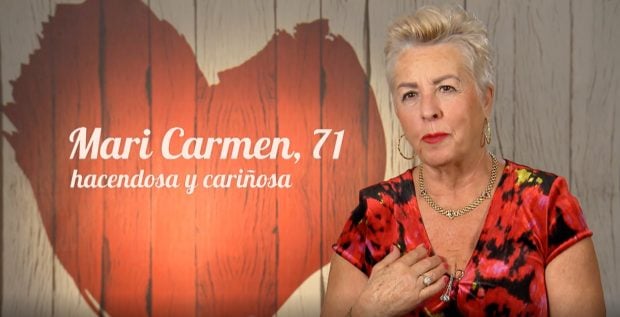 Mari Carmen, participante de 'First Dates'. (Mediaset)