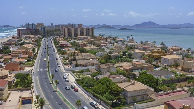 calle más larga de España, Murcia, La Manga, Gran vía