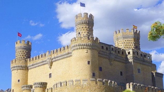 Castillo, Manzanares el Real, pueblos, Madrid