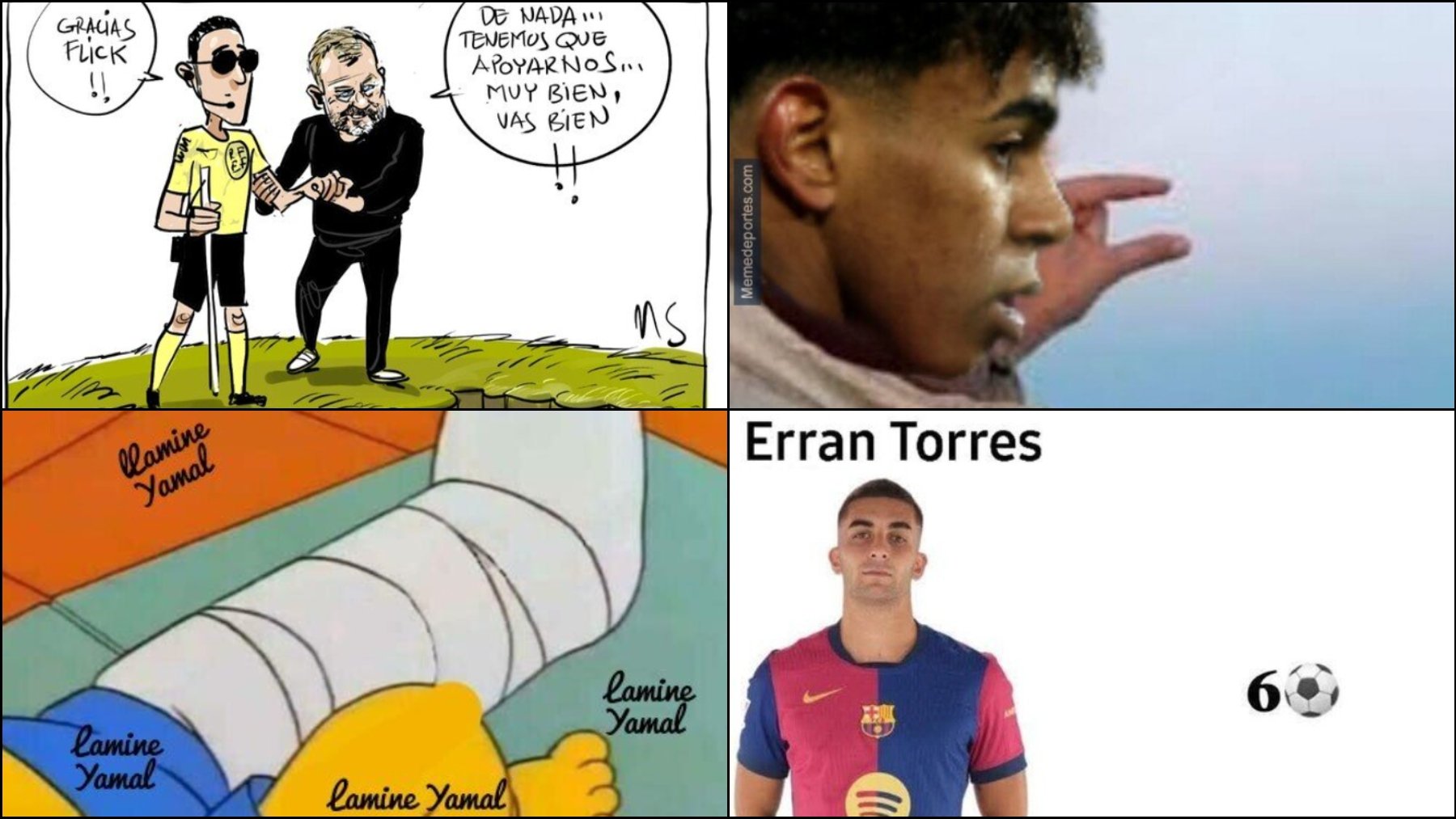 Los mejores memes del Barcelona-Atlético.