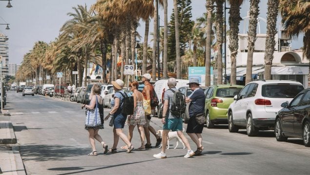 Ciudad española, Málaga, mayores de 60 años, turistas