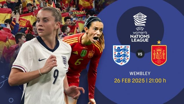 España, Inglaterra,, Liga de Naciones, selección femenina