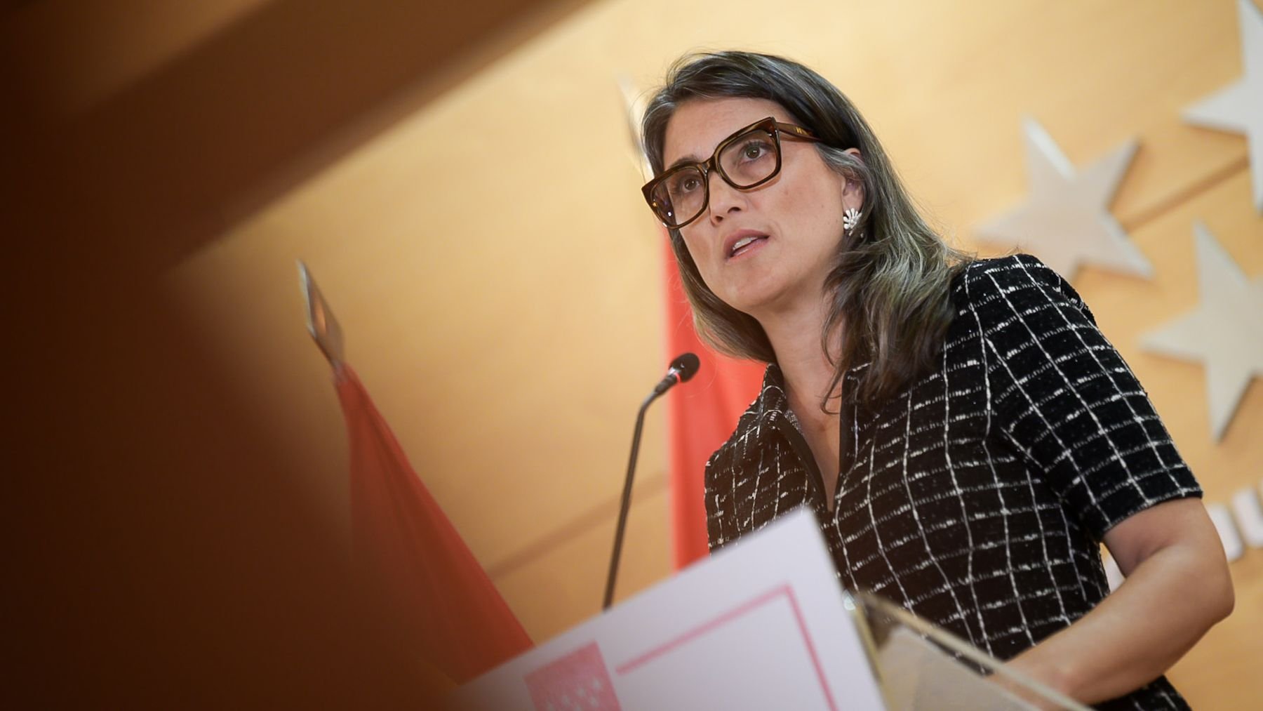 La portavoz de Más Madrid en la Asamblea, Manuela Bergerot. (Foto: EP)