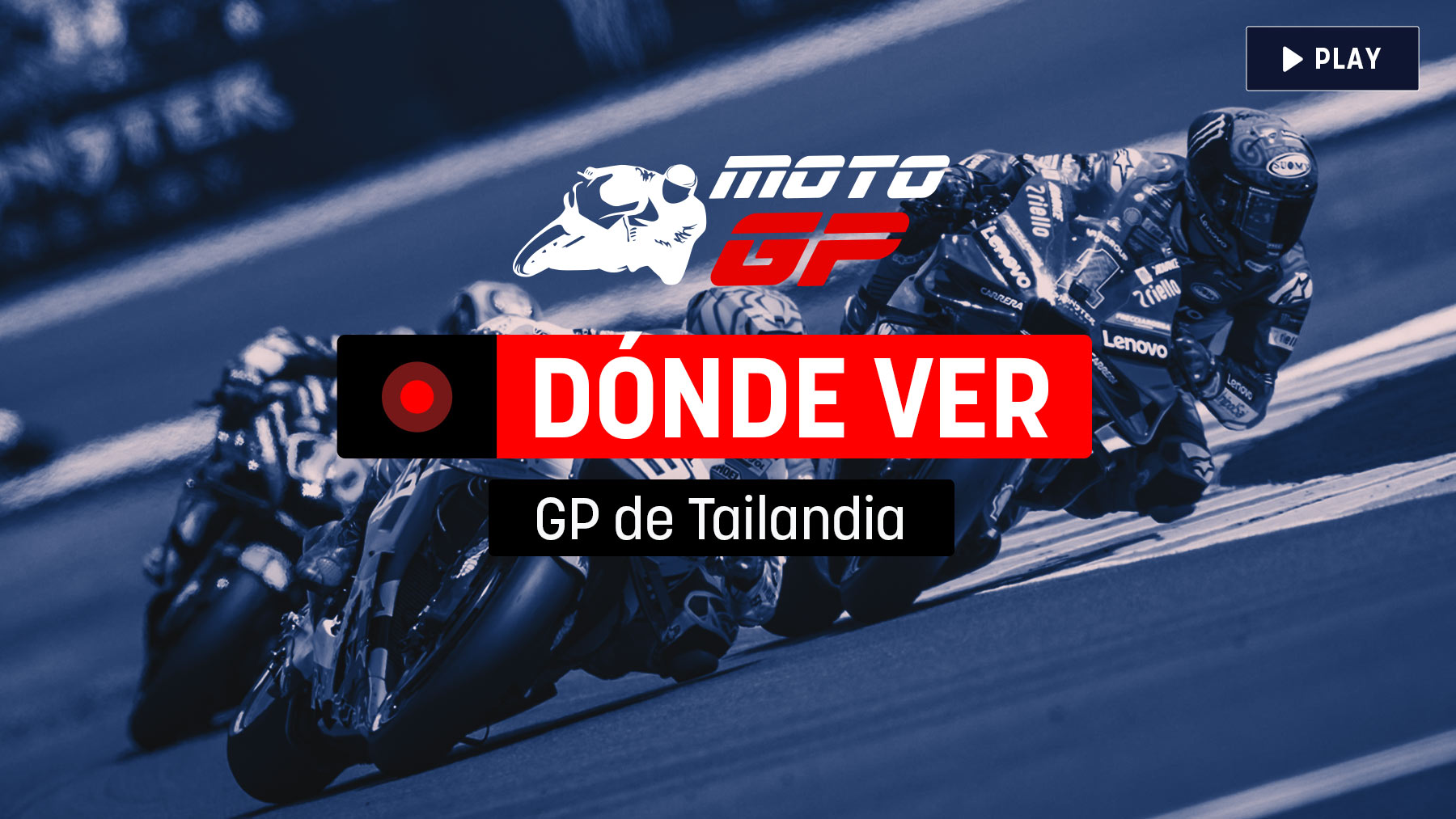 Horario de MotoGP de Tailandia: a qué hora es, dónde ver y en qué canal de TV online