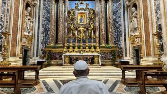 Papa Francisco entierro, Basílica Santa María Mayor, Papa Francisco Roma.