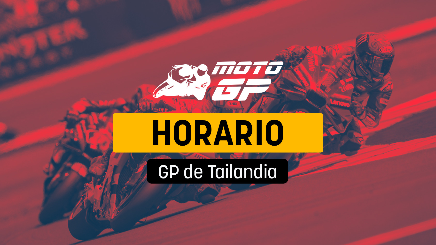 GP de Tailandia de MotoGP 2025: a qué hora es y dónde ver la carrera en directo por TV y online en vivo.