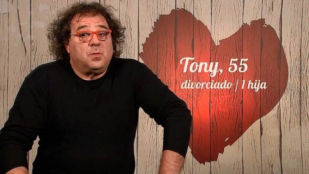 Tony, participante de 'First Dates'. (Mediaset)