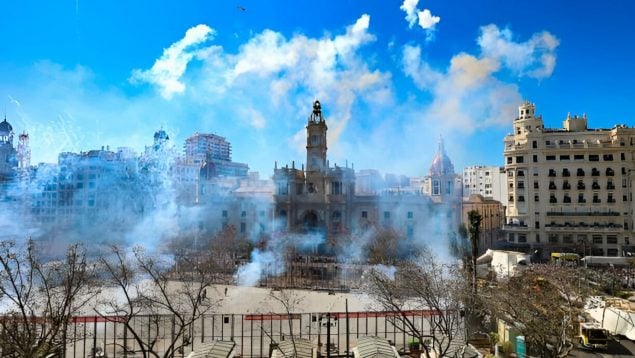 mascletás fallas