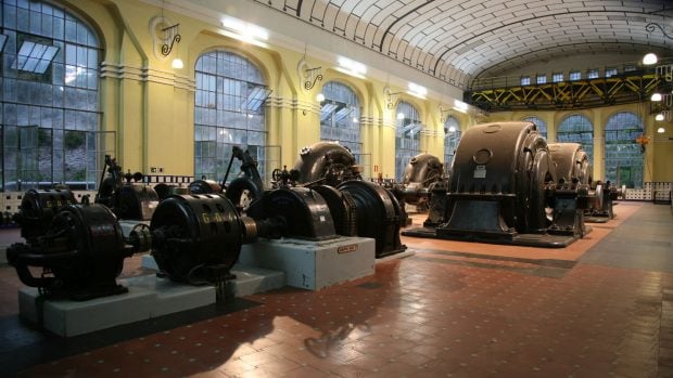 Central hidroeléctrica de Seira en Huesca