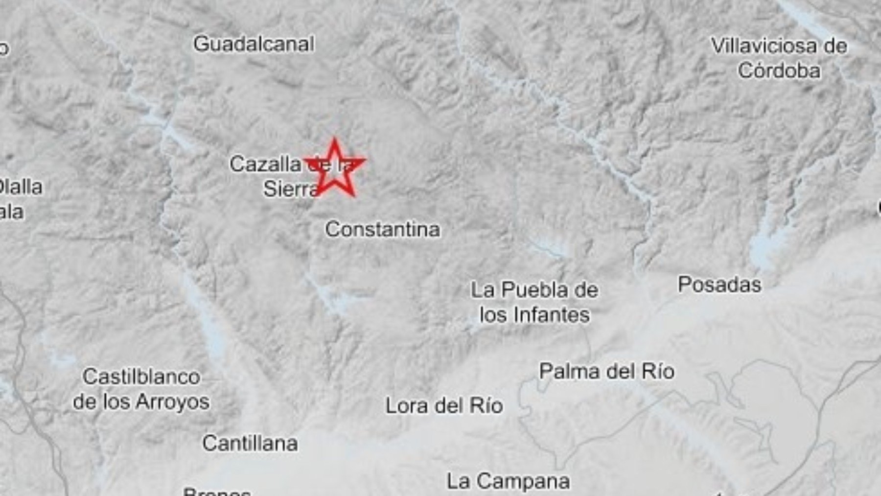 Lugar donde se ha registrado el temblor. (EP)