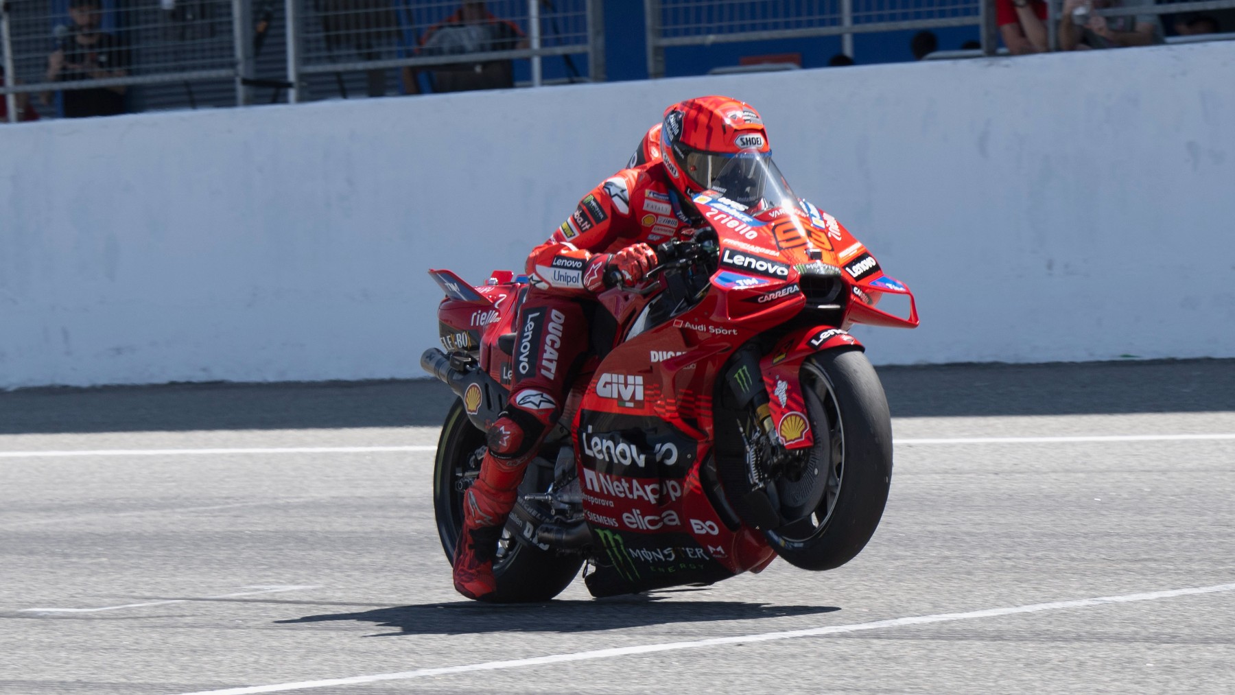 Marc Márquez, durante el test de Tailandia. (Getty)