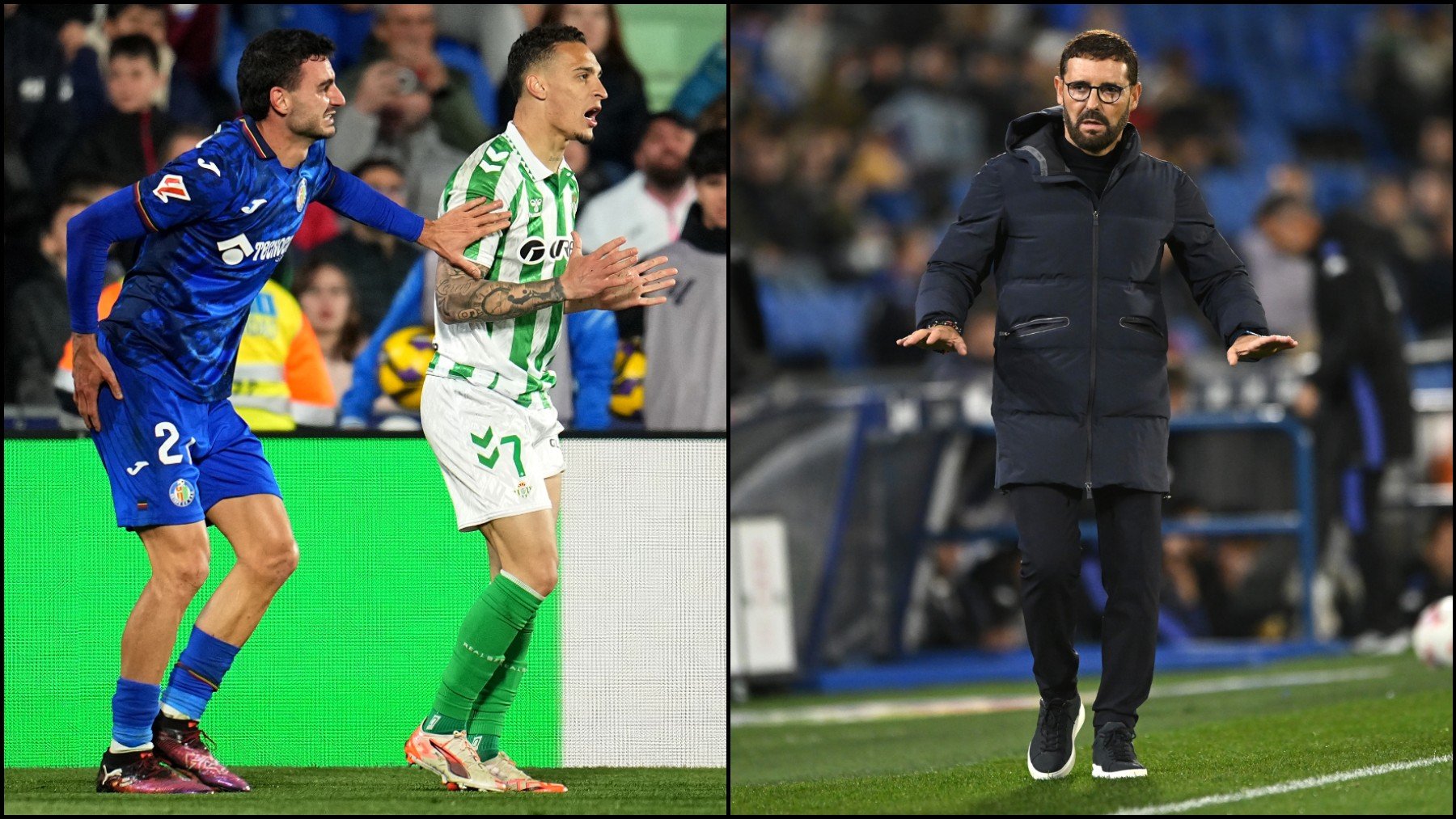 Bordalás también raja por el indulto a Antony tras su expulsión en Getafe: «El reglamento es claro»