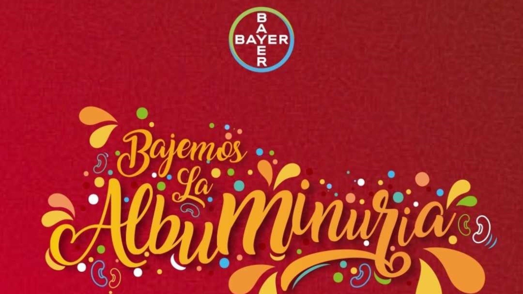 Cartel del encuentro de Bayer.