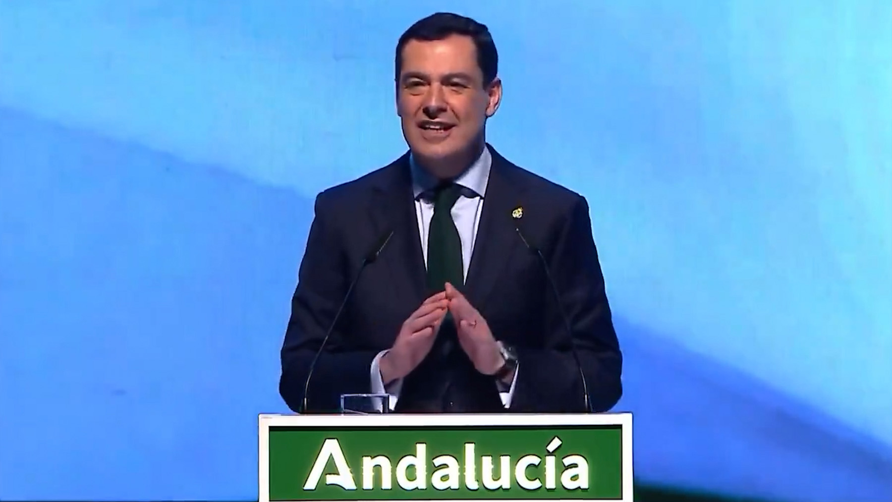 Juanma Moreno, presidente de la Junta de Andalucía.