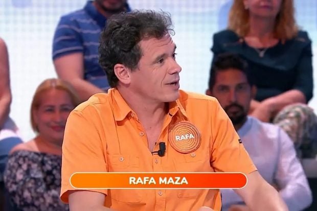 Rafa Maza en el plató de Pasapalabra (Atresmedia).