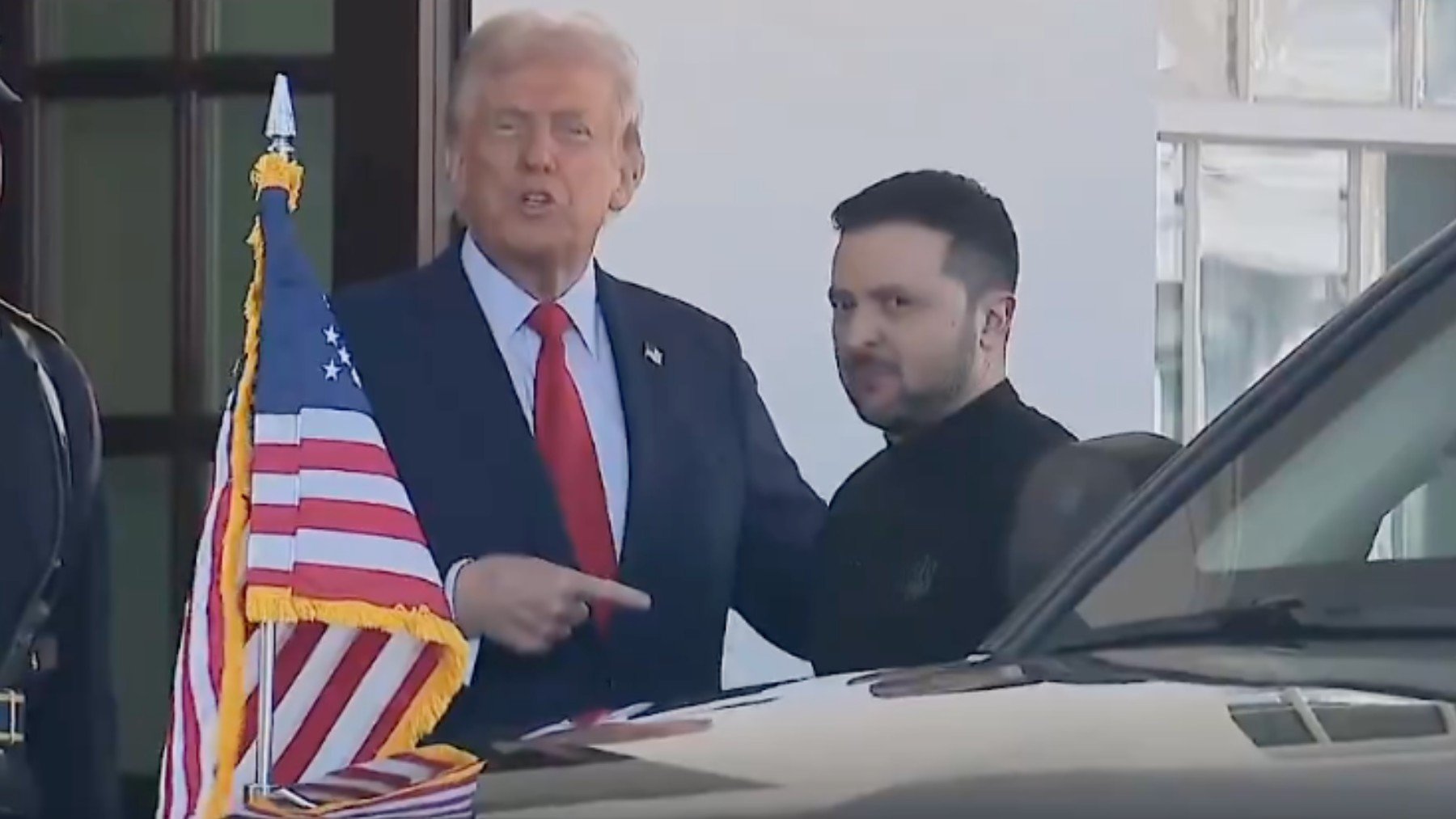 Trump y Zelenski en la Casa Blanca.