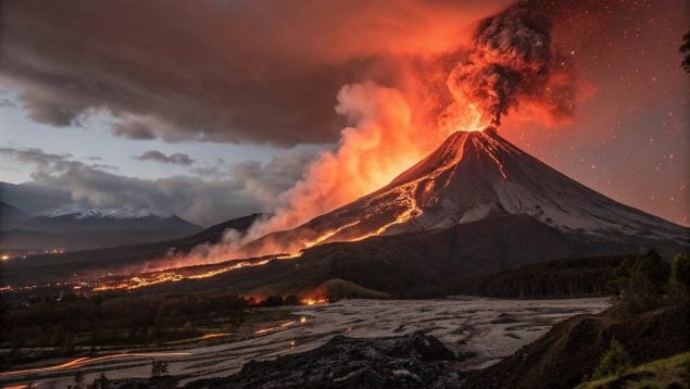 Volcán, erupción, descubrimientos