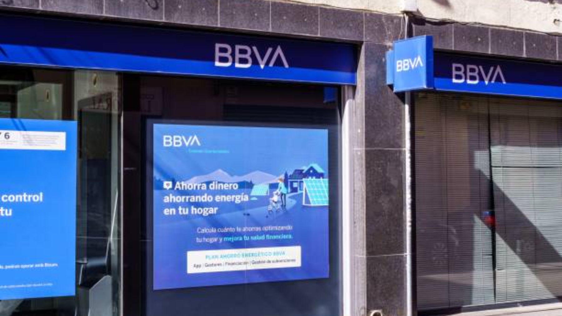 Sucursal del BBVA.