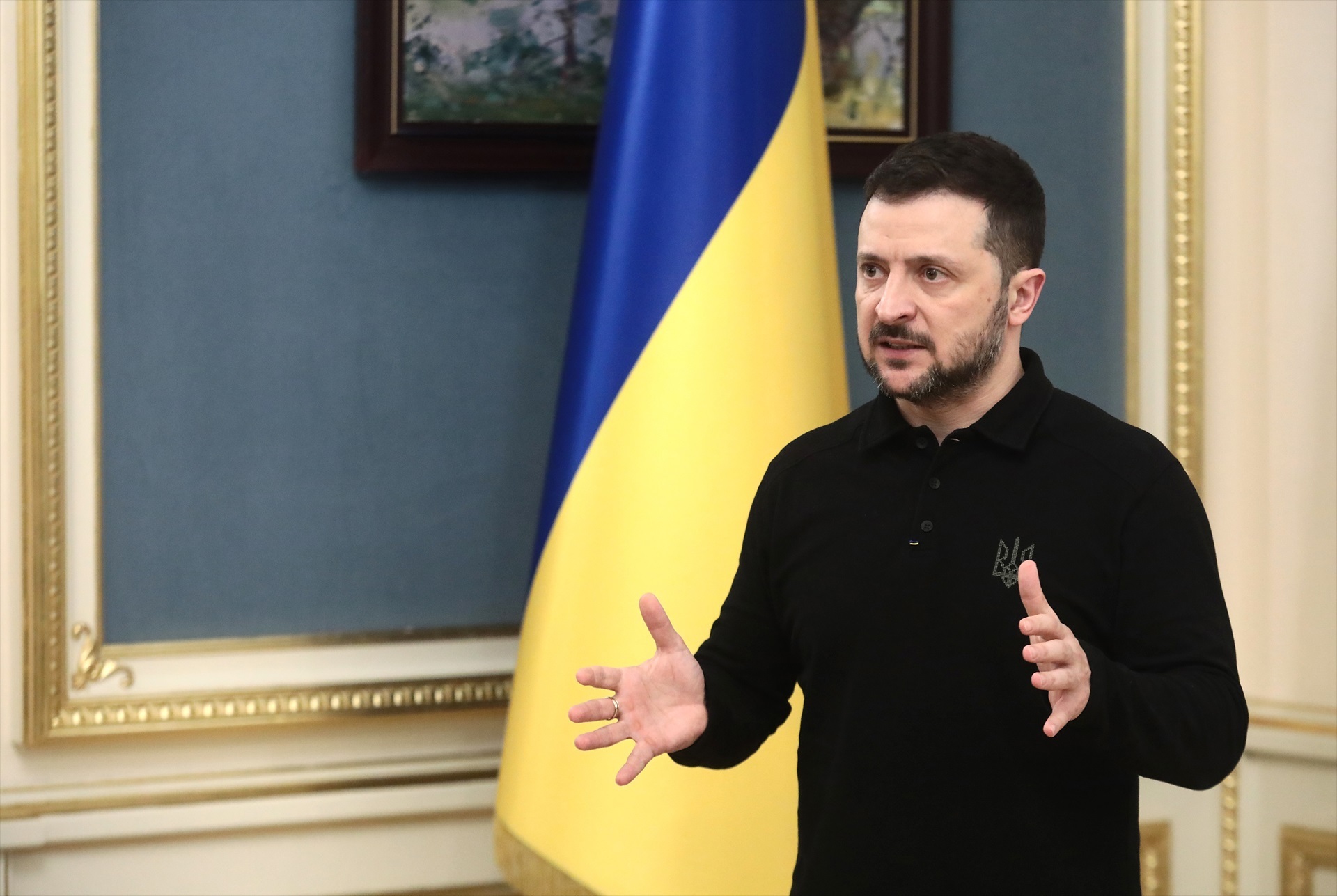 Zelenski, presidente de Ucrania. (FOTO: E.P.)