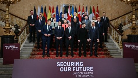 Foto de familia en la casa de Lancaster. (Foto: Europa Press)