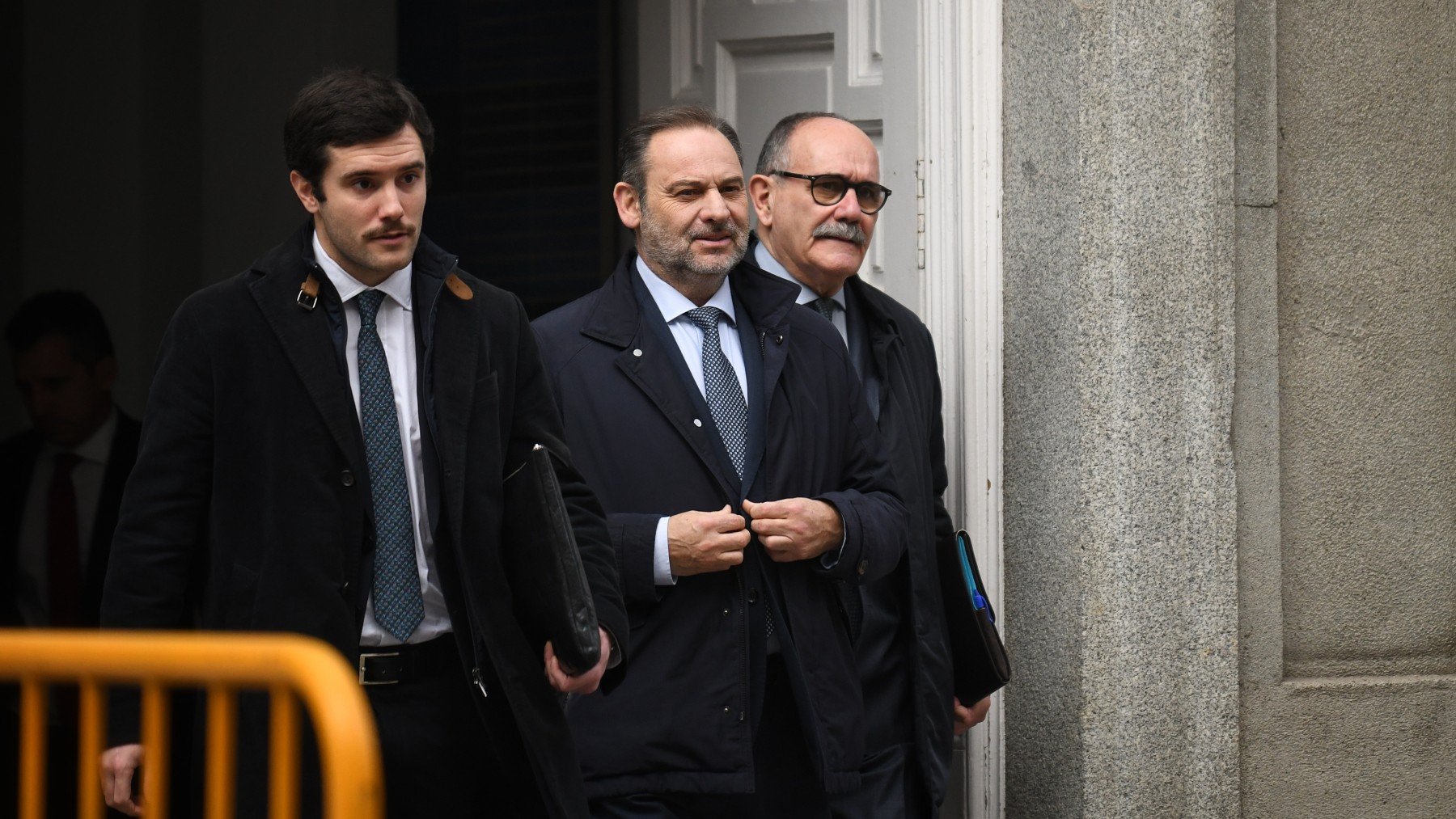 José Luis Ábalos, a la salida del Tribunal Supremo. (Europa Press)