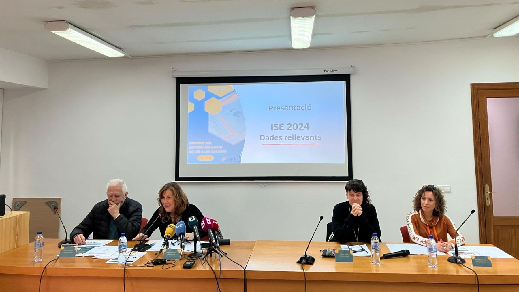 Representantes del Consell Escolar de Baleares. (Europa Press)
