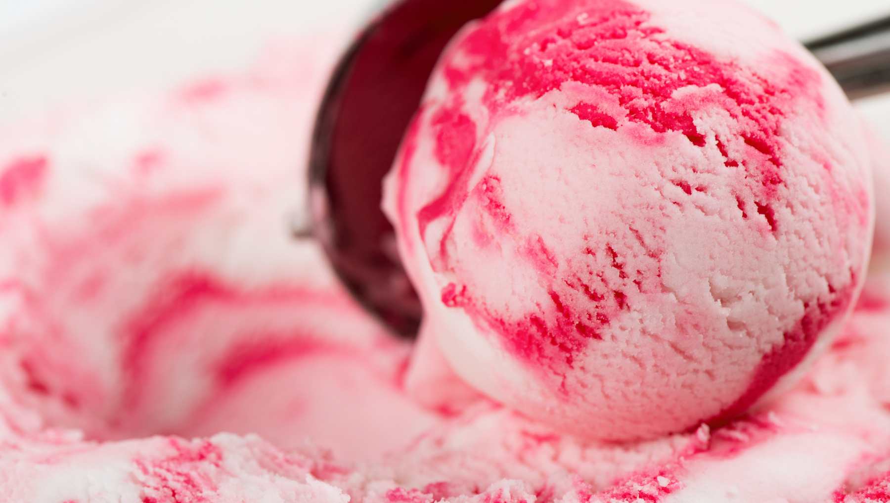Helado de Frambuesa.