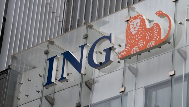 Fachada del banco ING, a 3 de octubre de 2024, en Barcelona, Cataluña (España) David Zorrakino / Europa Press