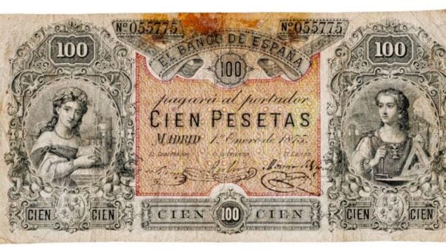 monedas billetes pesetas