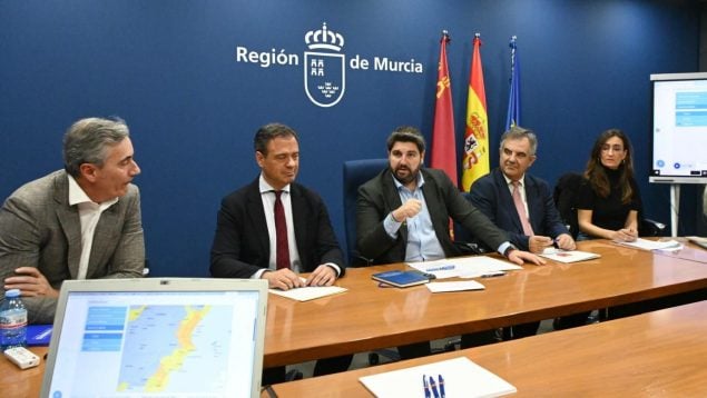 López Miras, Fernando López Miras, Región de Murcia, lluvias