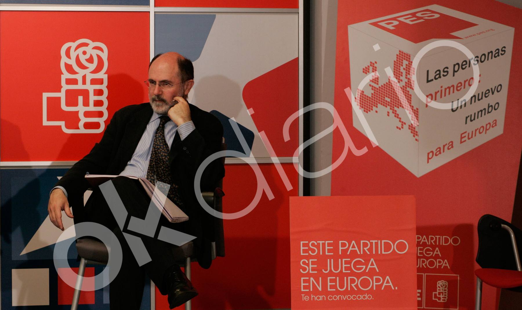 Jesús Casas Grande en un acto electoral del PSOE en 2009. (Foto: PSOE)