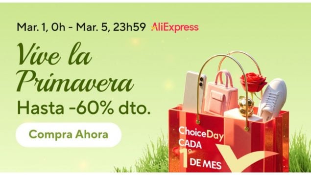 Las mejores ofertas de AliExpress choice dayokd