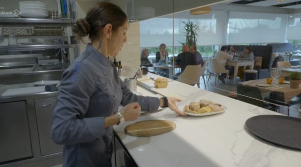 María, propietaria del restaurante Brau, concursante de Batalla de restaurantes (Atresmedia).