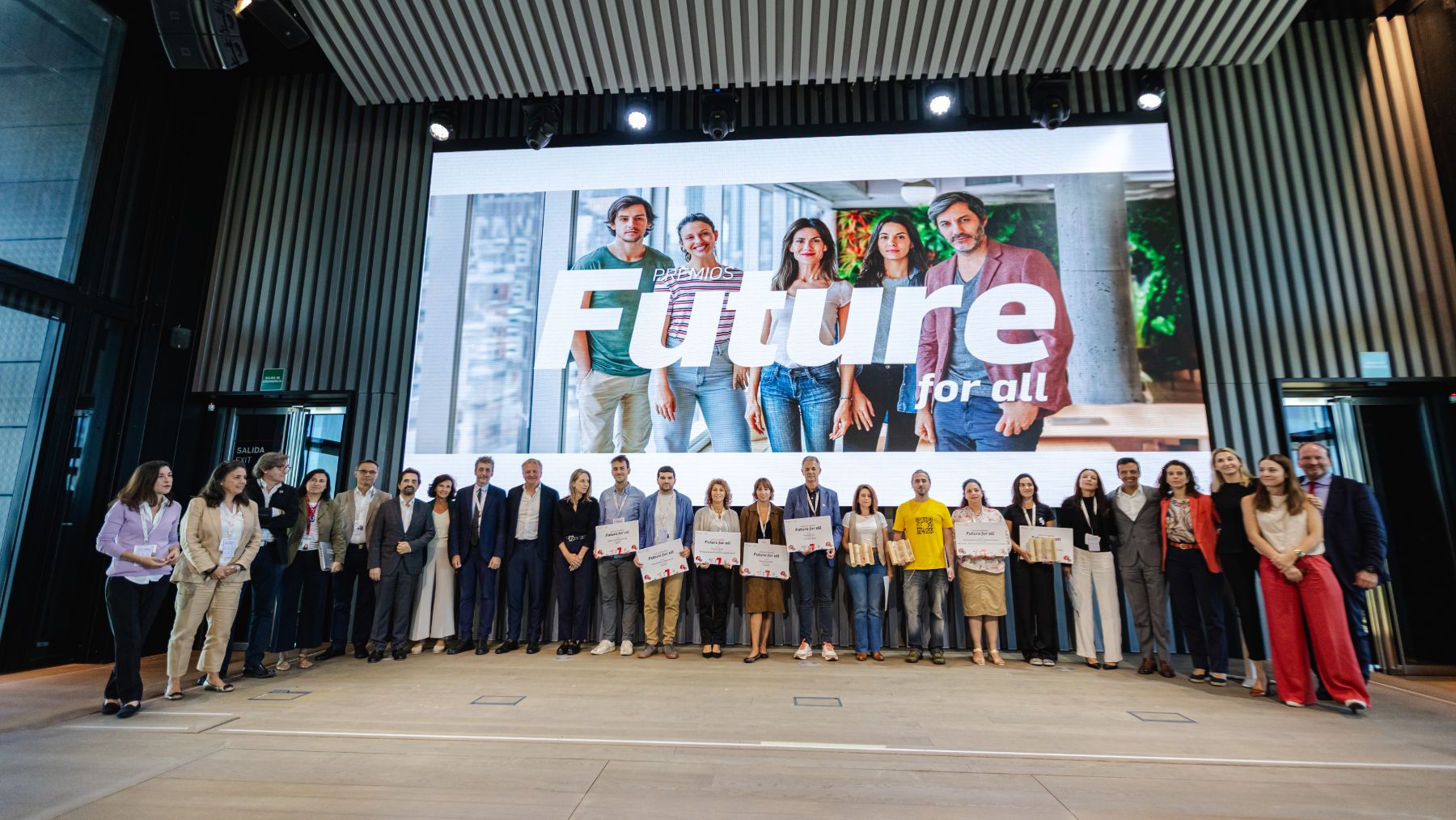 Finalistas de la primera edición de los Premios future for all de fundación Moeve de la primera edición de los Premios future for all de Fundación Moeve